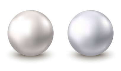 Shiny gray metal bubble.