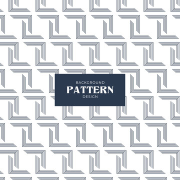 Abstract geometric pattern background with minimal black line art design