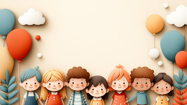 Children's day background.