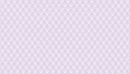 Fototapeta premium Light purple diamond pattern background, seamless rhombus tile texture design for wallpaper, backdrop, or fabric