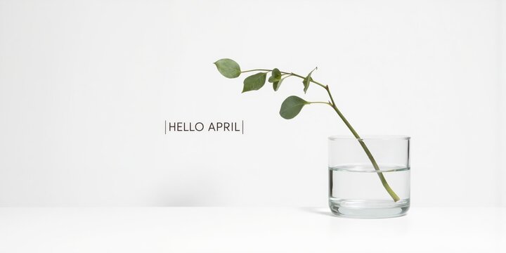 hello, world - a flower in a vase