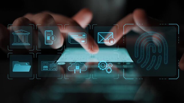 System for safeguarding digital identity using fingerprint authentication, encryption, and secure access protocols across cloud, device, and personal data environments Marrow