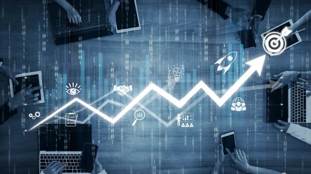 Business growth strategy drives goal achievement. Business growth improves performance, supports innovation, business growth tracks success, and business growth builds future. Marrow