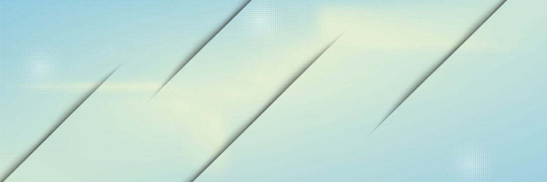 Beautiful Flowing Summer Color Abstract Background. Sky blue and cream gradient mesh background. Refreshing abstraction artwork. Vector