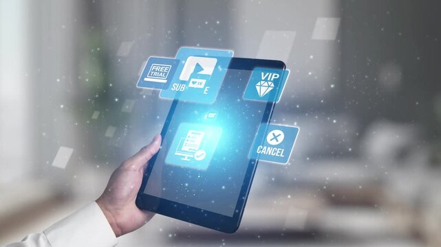 Concept of subscription services provides exclusive digital content. This model offers continuous access, enhancing subscription services with personalized experiences and benefits. Gist