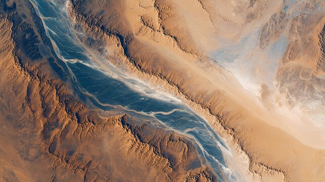 Vast sands stretch across Africa's Sahara Desert in Morocco.