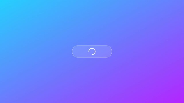 Vibrant User Interface Sign In Button Animation Demonstrating Loading State Transition Smoothly