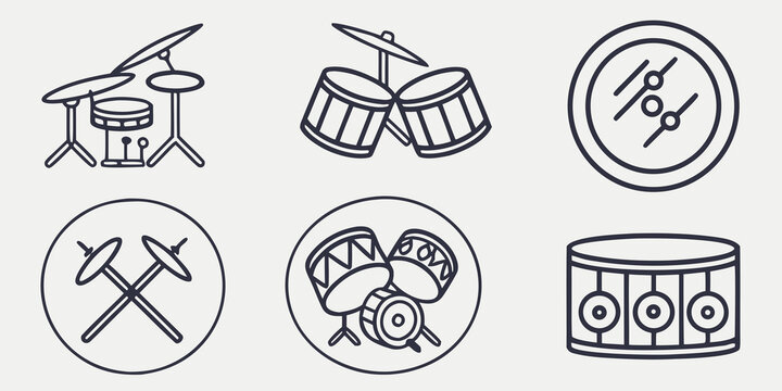 Drum and percussion instrument drums music