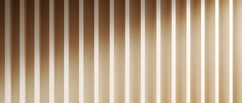Abstract background of vertical parallel lines with soft light and shadow creating a rhythmic pattern