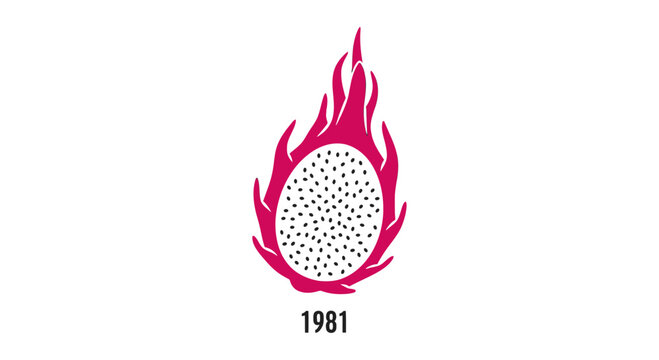 Stylized Fireball Logo Design with Year.