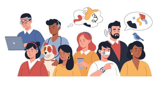 Diverse Community with Assistive Technology & Neurodiversity: Promoting Inclusion, Accessibility, and Modern Communication