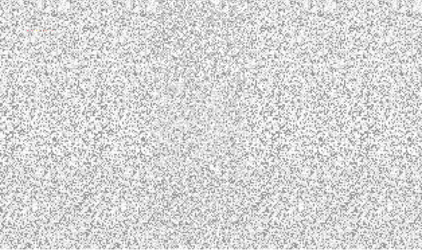 Digital noise pixel texture background. Abstract black and white tv static glitch effect. Retro Y2K aesthetic vector grunge pattern for modern brutalist poster, cyberpunk flyer and streetwear design.