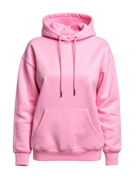 Gem&uuml;tlicher rosa Fleece-Hoodie f&uuml;r Damen