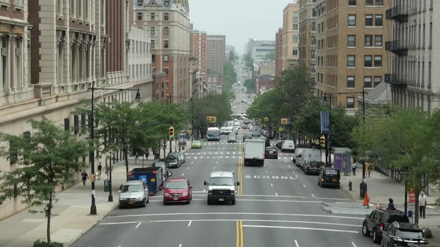 New York City street, New York, USA