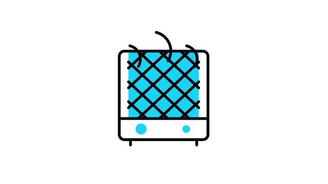 Air Conditioner Animated Video Icon