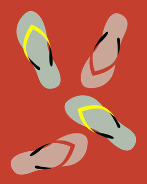 Two pairs of scattered flip-flops