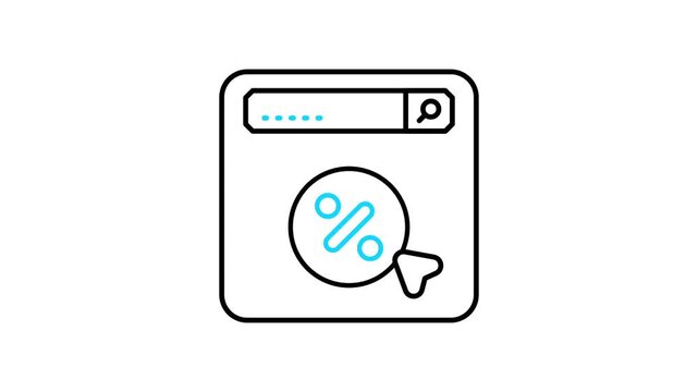 Click through rate animation