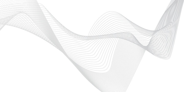 Lines repeat ornament technology digital waves business. Abstract texture motion mesh vector modern design. Minimal seamless lines wavy pattern in blend.