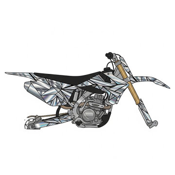 Motorcycle Chassis and Suspension System.