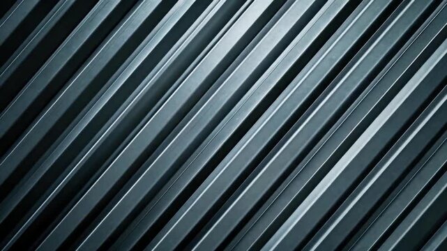 Video A textured pattern of black and silver stripes with diagonal lines, suitable for use in designs where a unique background is needed