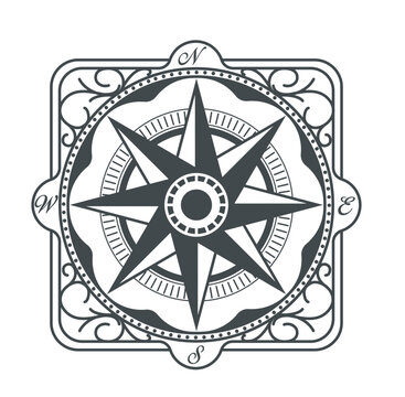 Kompass, Orientierung, Norden, S&uuml;den, Symbol, Vektor, landkarte, anweisungen, compass, icon, symbol, south, norden, vektor, anreisen, abbildung, ost, wind, pfeil, navigation, nautisch, abenteuer,