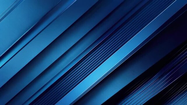 Video Close-up shot of a blue background with parallel lines