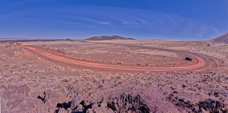 East Tub Road at SP Crater Arizona
