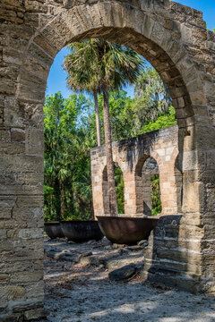 Explore the Historic Ruins of the New Smyrna Sugar Mill in Florida, New Smyrna Beach, USA