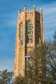 Explore the Stunning Architecture of Bok Tower Gardens: A Historic Landmark in Lake Wales Florida, USA