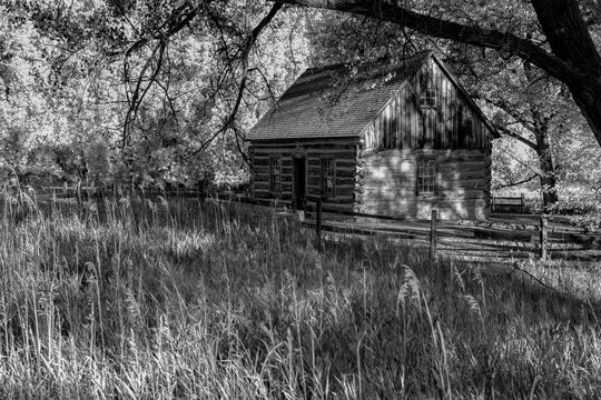 The Maltese Cross Cabin, used by Theodore Roosevelt in North Dakota, is in Theodore Roosevelt National Park.
