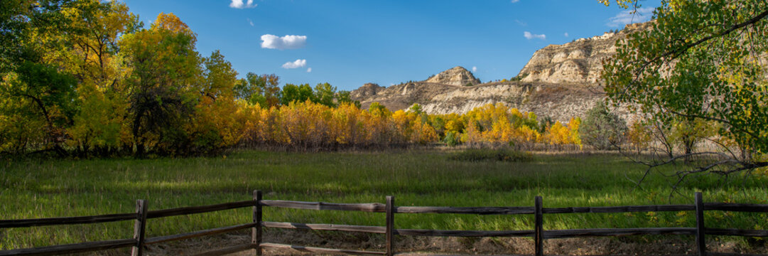 The Maltese Cross Cabin, used by Theodore Roosevelt in North Dakota, is in Theodore Roosevelt National Park.