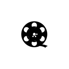 Fototapeta premium Abstract geometric design with circular elements on black background