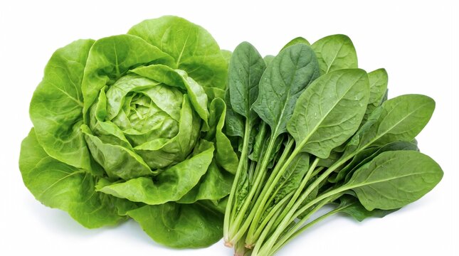 fresh spinach leaves