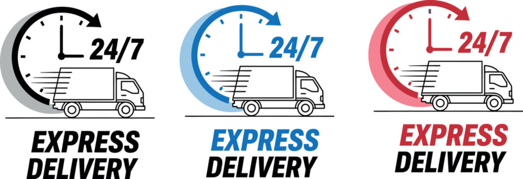 Express delivery services available 24 hours a day 7 days a week for fast and efficient shipping solutions