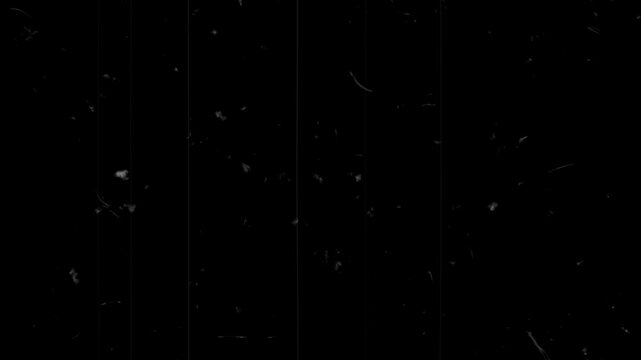 Super 8 Mm Border Frames Animated Flickering. Vintage 8 Mm Film Blinking Frame, Old Grunge Strip, Old Movie Cinema. Real Hard 8 Mm Scratches. Shimmering Old Film Mask Overlay 4k Atmospheric Matte