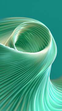 Pattern e sfondo in tonalit&agrave; di verde.