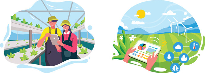 Technology in agriculture and sustainable energy © Muhammad Hridoy