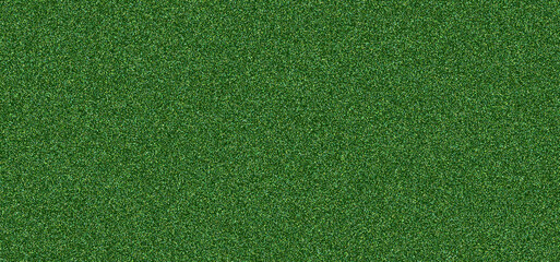 green artificial grass texture background abstract synthetic turf surface for sports and nature design. © Muhammad