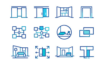 Obraz premium Image mark partition icon frame vector simple system generation modern clarity plan