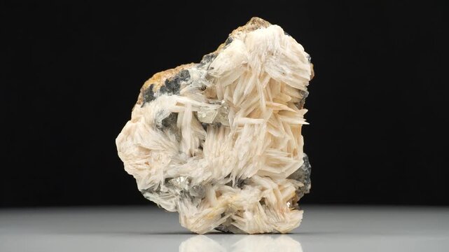 Baryte or barite -  mineral consisting of barium sulfate. Baryte is generally white or colorless, and is main source of element barium