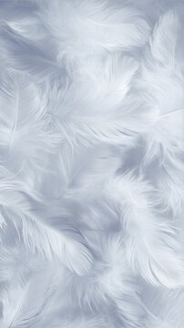 Soft Feathers Textured Background