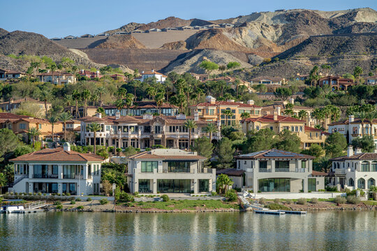 Mansions with a view Lake Las Vegas NV.