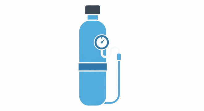 Scuba diving oxygen tank equipment.