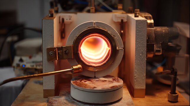 Rare earth ceramic fabrication with precise temperature control