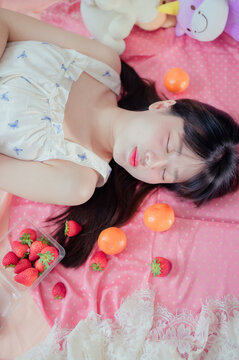 A beautiful Asian girl