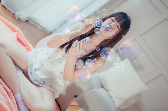 A beautiful Asian girl