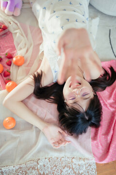 A beautiful Asian girl