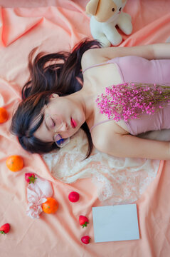 A beautiful Asian girl