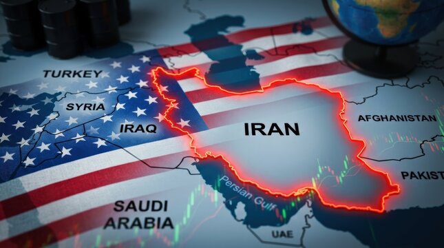 Geopolitical Tension and Global Oil Crisis Concept Map