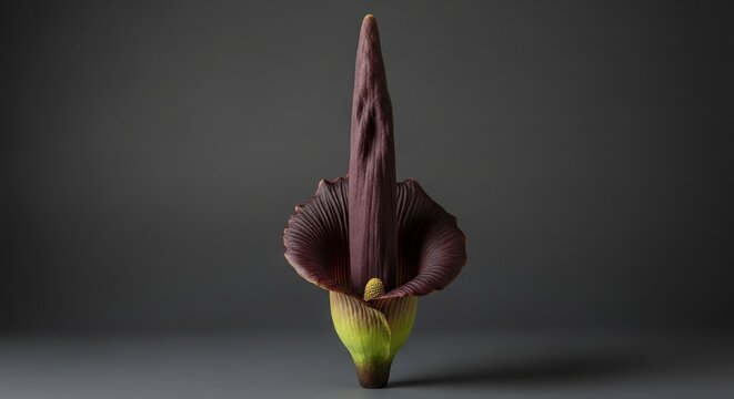 The Corpse Flower: A Rare and Unusual Botanical Specimen Blooming With a Pungent Fragrance